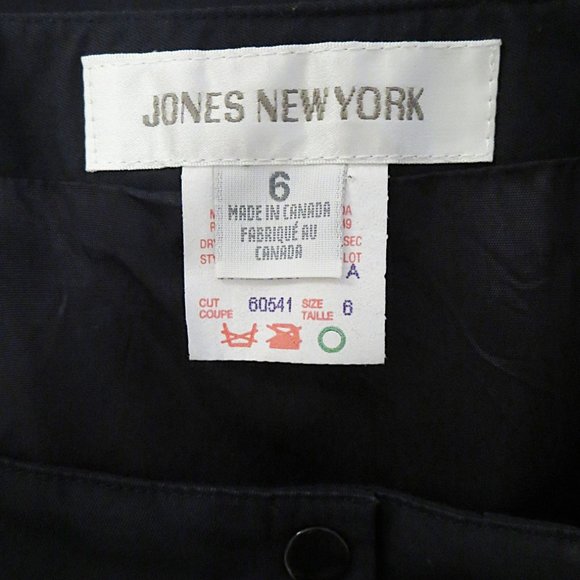 Vintage Button Up Skirt Uniform Pencil Skirt - 25" - Picture 6 of 6